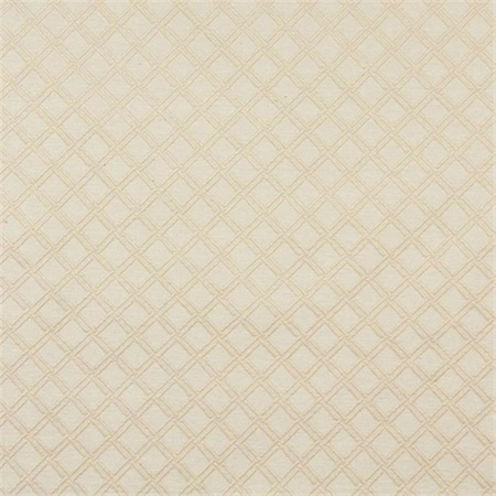 Designer Fabrics 54 in. Wide Off White- Diamond Jacquard Woven Upholstery Grade Fabric E553